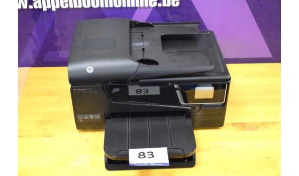 printer HP, type Officejet 6600, werking niet gekend, zonder kabels